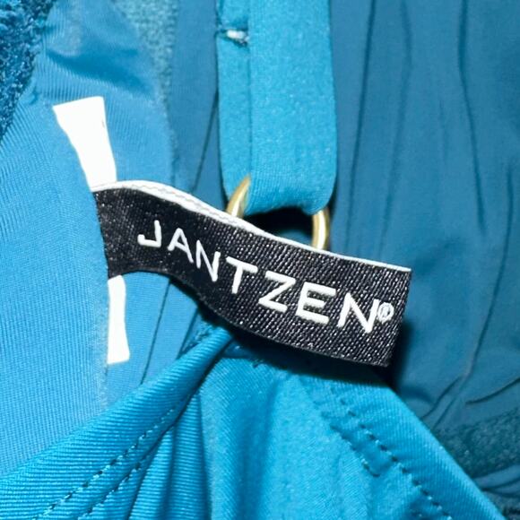 Jantzen Mio Mia Underwire One Piece Swimsuit in Azure - Picture 4 of 15